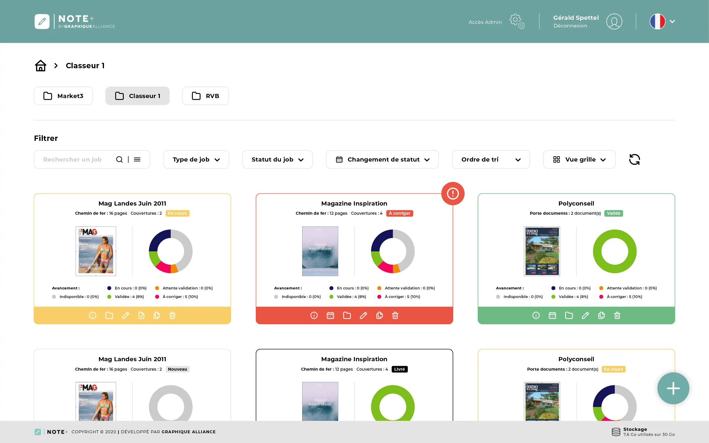 Chemin de fer NotePlus